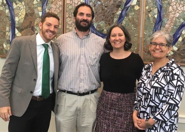 Faculty and staff who shared personal stories during the week: Justin King, high school principal; Wendell Shank, Spanish teacher; Shannon Roth, government teacher, Patsy Seitz, director of academics and English 7 teacher.