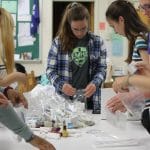 Ronald McDonald House meal prep by girls varsity soccer team