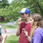 Ice Cream at the end of a hard day's work