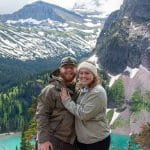 Alesha Melendez '15 joined the group mid-point to chaperone. Nevin Lehman '15 surprised her on the trail in Glacier National Park. She said yes!