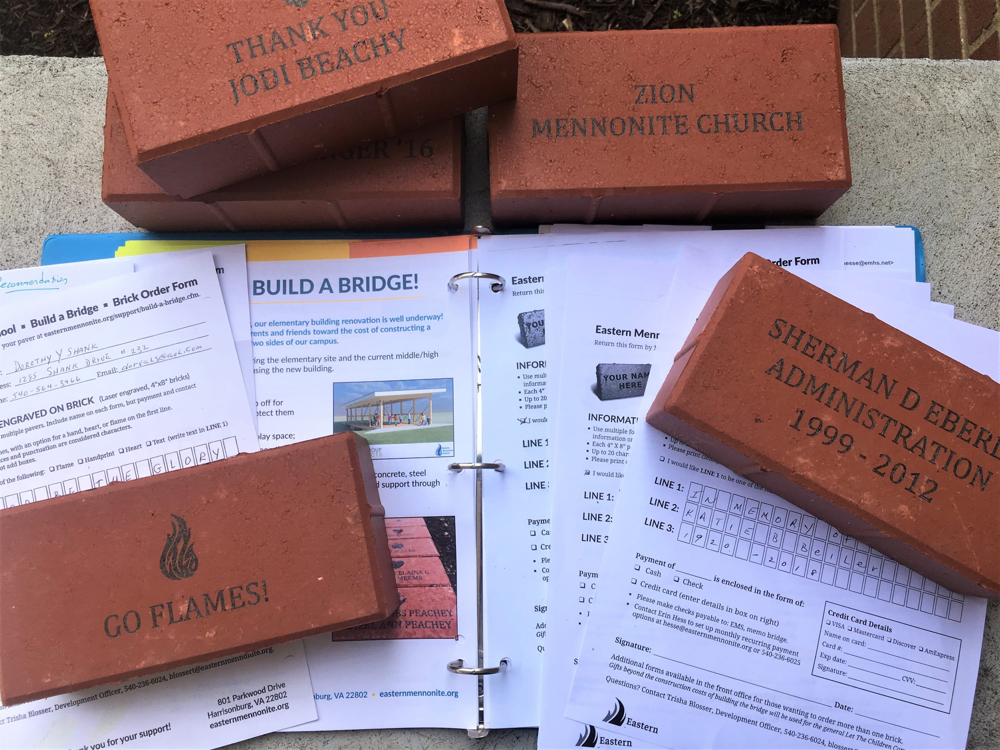 Bricks for bridge