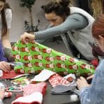 We Serve and National Honor Society Christmas stocking project