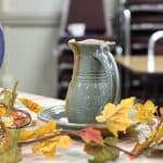 Basin and pitcher, created by Herb Weaver, for Lifetime Service alumni award winner each year