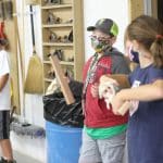 Sanding boards for the 5th grade class marimba project.