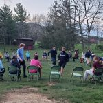 Touring Choir games at Highland Retreat. Photos by Christine Fairfield.