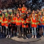 WeServe club roadside clean up with Rotary of Harrisonburg, 2021