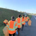 WeServe roadside trash pick up, 2021