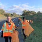 WeServe roadside trash pick up, 2021