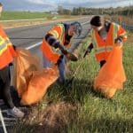 WeServe roadside trash pick up, 2021