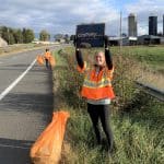 WeServe roadside trash pick up, 2021