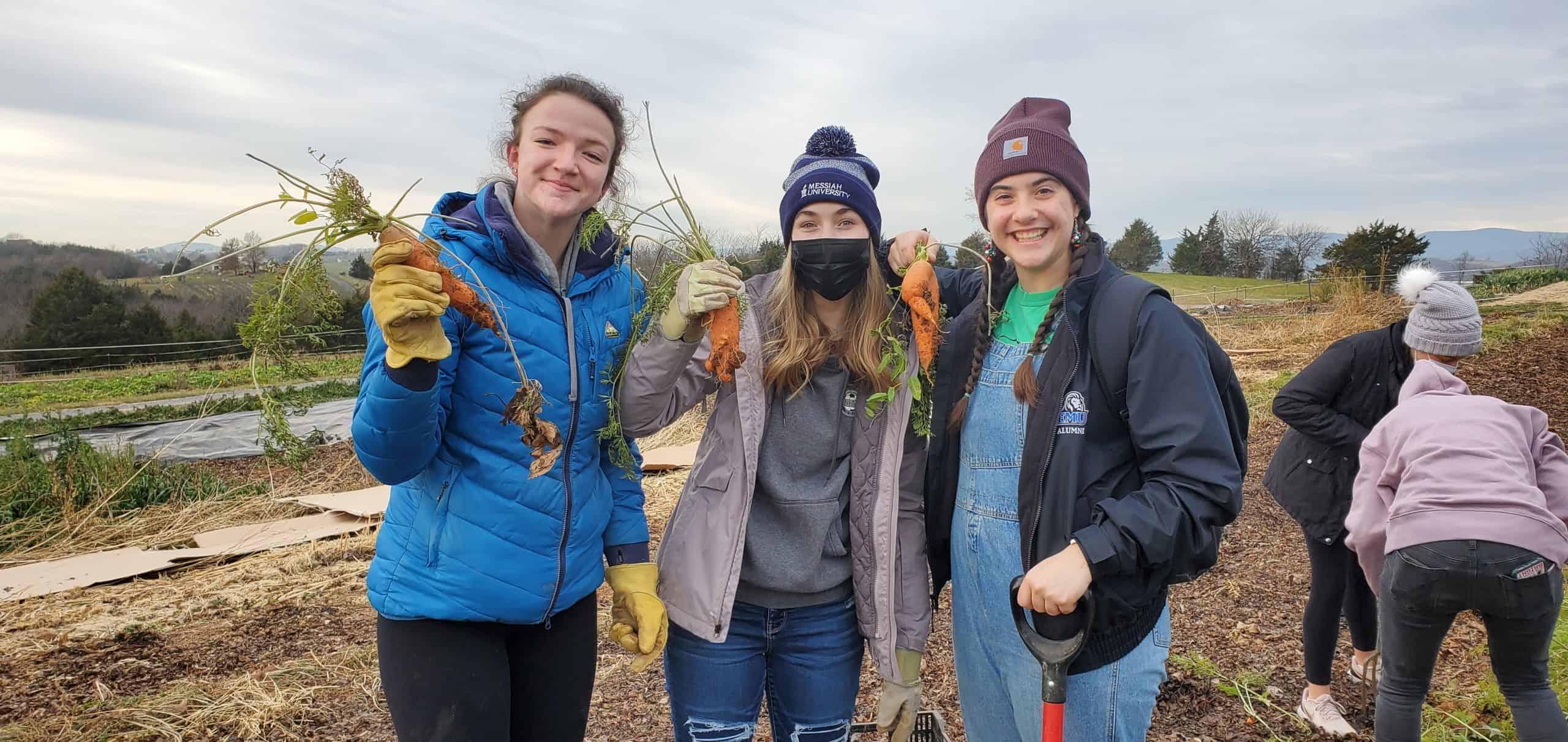 12th grade service at Willow Run Farm