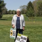 Volunteer hold-in-one witness Judy Martin '63