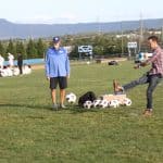 Perry Blosser '14 attempts a penalty kick