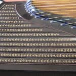 Guzheng demonstration in elementary music class