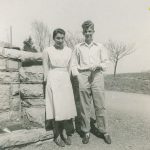 1951 Michael and Peggy Shenk as sophomores on EMC campus